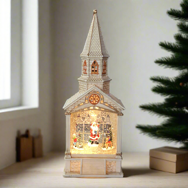 CHRISTMAS CHURCH LAMP