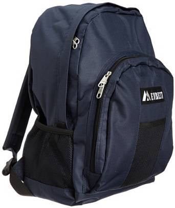 NAVY EVEREST SCHOOL BACKPACK OR TRAVEL BAG
