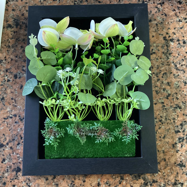 WALL FRAME FLOWER DECOR