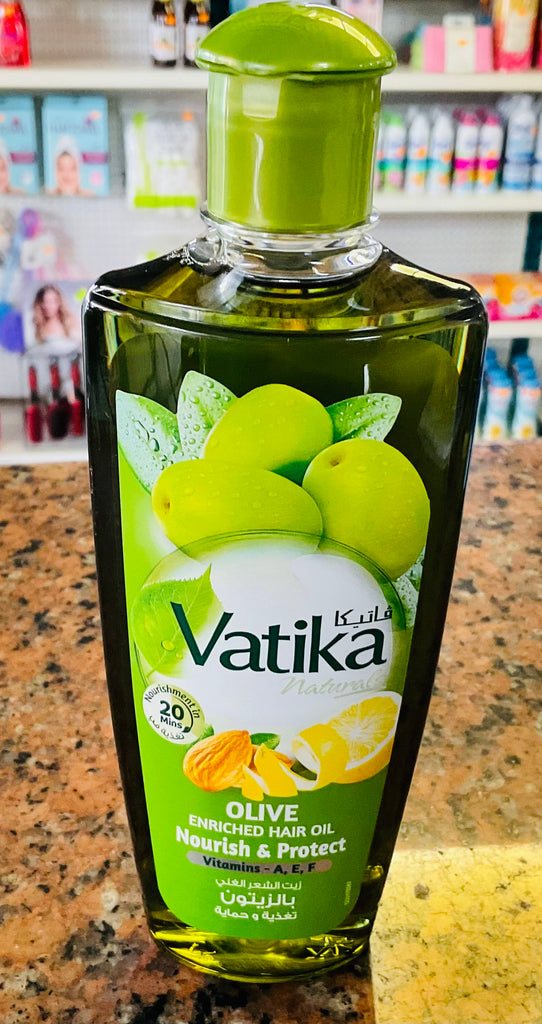 VATIKA OLIVE NOURISH & PROTECT HAIR OIL