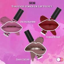 SACHA INTENSE MATTE LIP VELVET (ZOOM CALL ME)