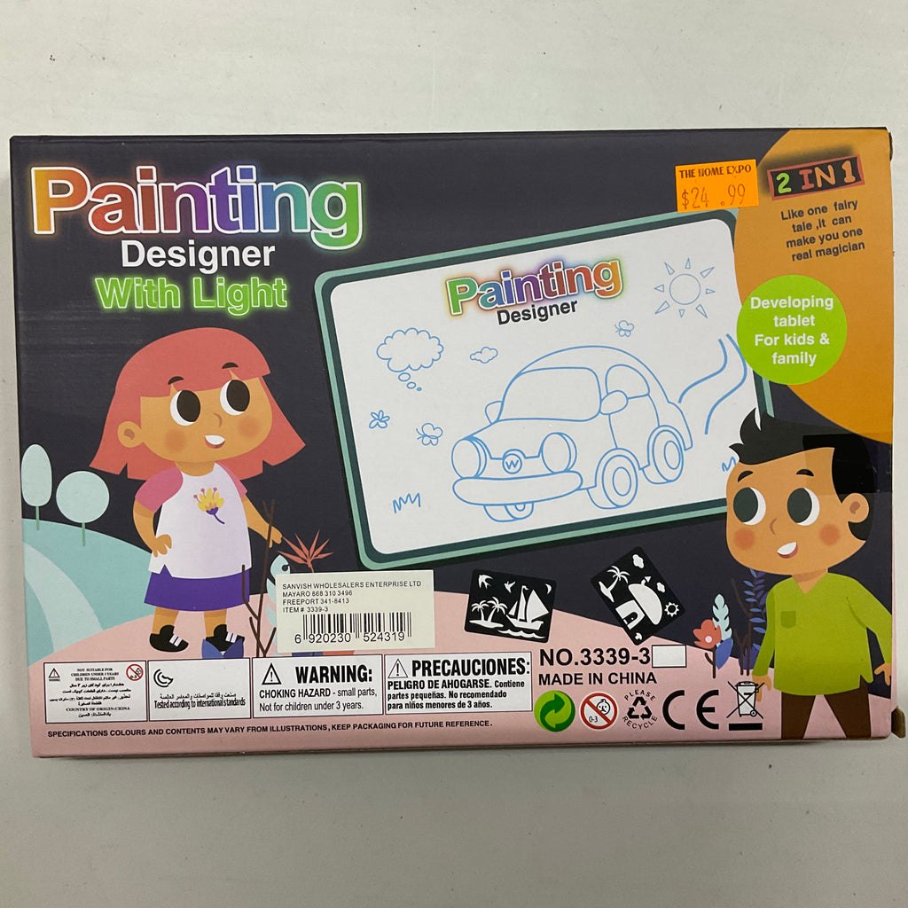 FLUORESCENT DRAWING BOARD