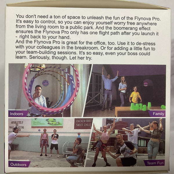 FLYNOVO PRO BOOMERANG BALL WITH REMOTE