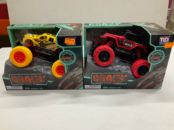 PULL BACK BIG WHEELS CAR