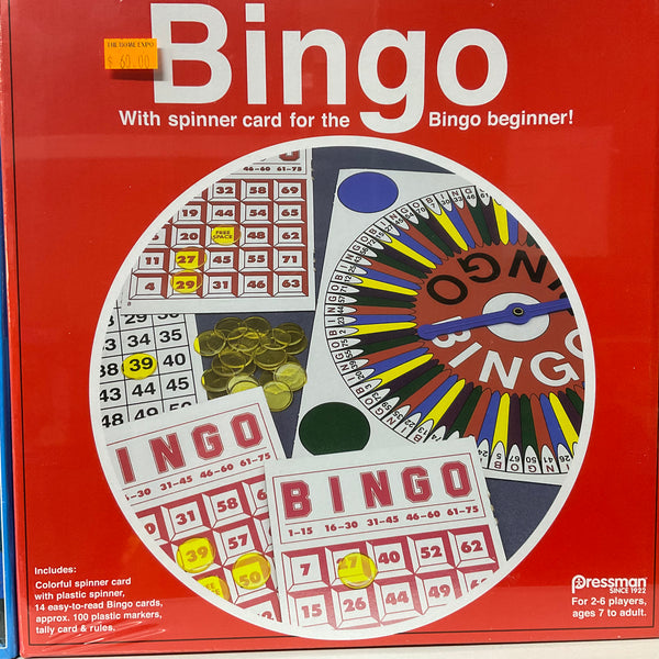 BINGO GAME THE HOME EXPO