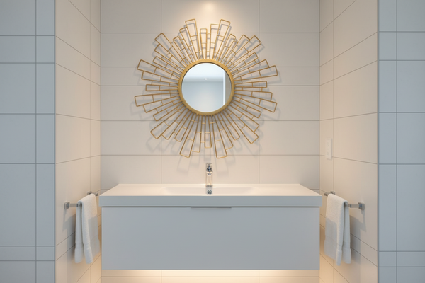 Iron Wall Mirror