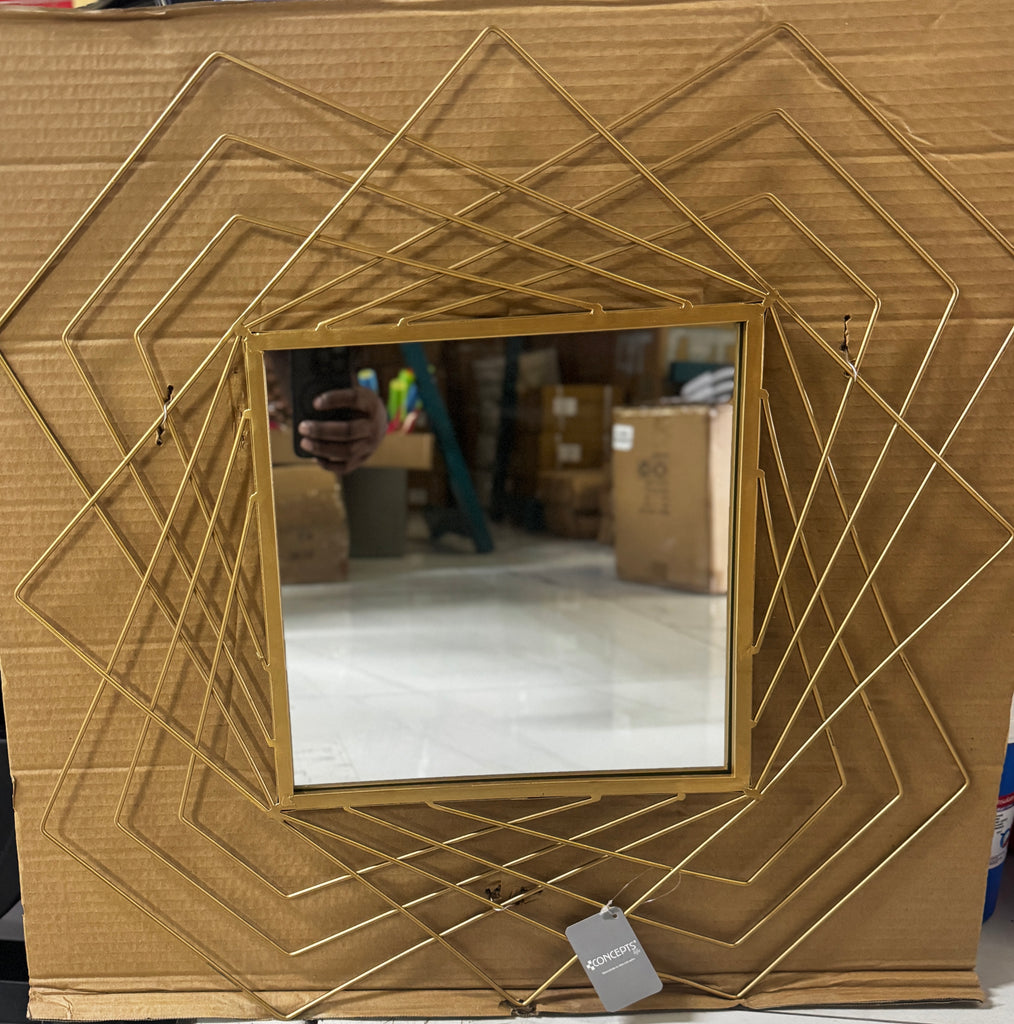 Iron Wall Mirror with hook