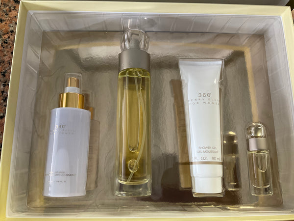 PERRY ELLIS 360 WOMEN 4PC SET