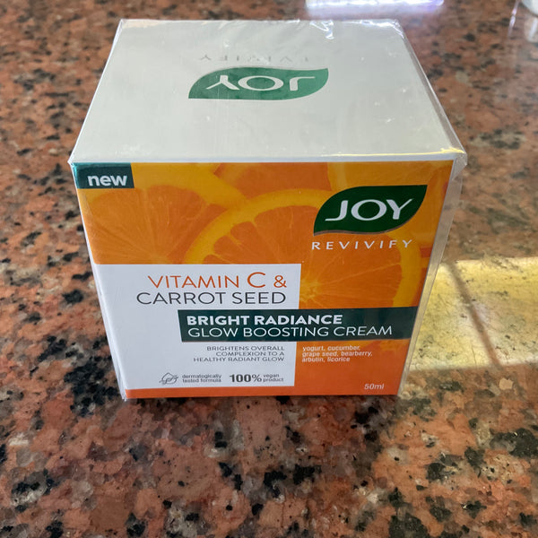 JOY REVIVIFY VITAMIN C & CARROT SEED GLOW BOOSTING CREAM