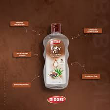 DIQUEZ BABY OIL COCOA BUTTER WITH ALOE VERA
