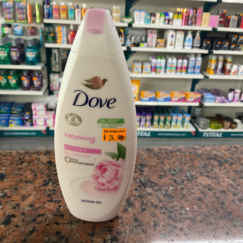 DOVE WOMEN BODY WASH 250ML PEONY & ROSE OIL