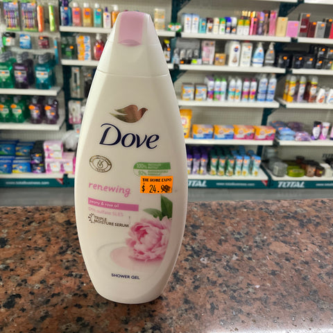 DOVE WOMEN BODY WASH 250ML PEONY & ROSE OIL