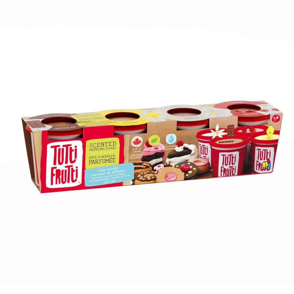 TUTTI FRUTTI MODELING CLAY DOUGH (4PK)