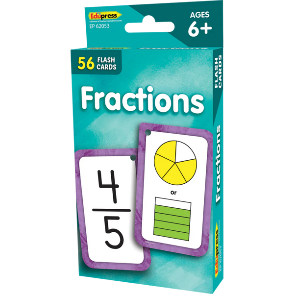 56FLASH CARDS FRACTIONS
