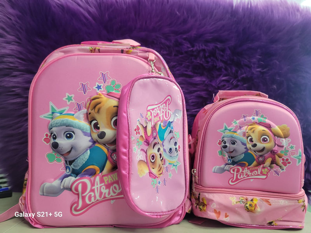 14” 3PC SCHOOL BAG