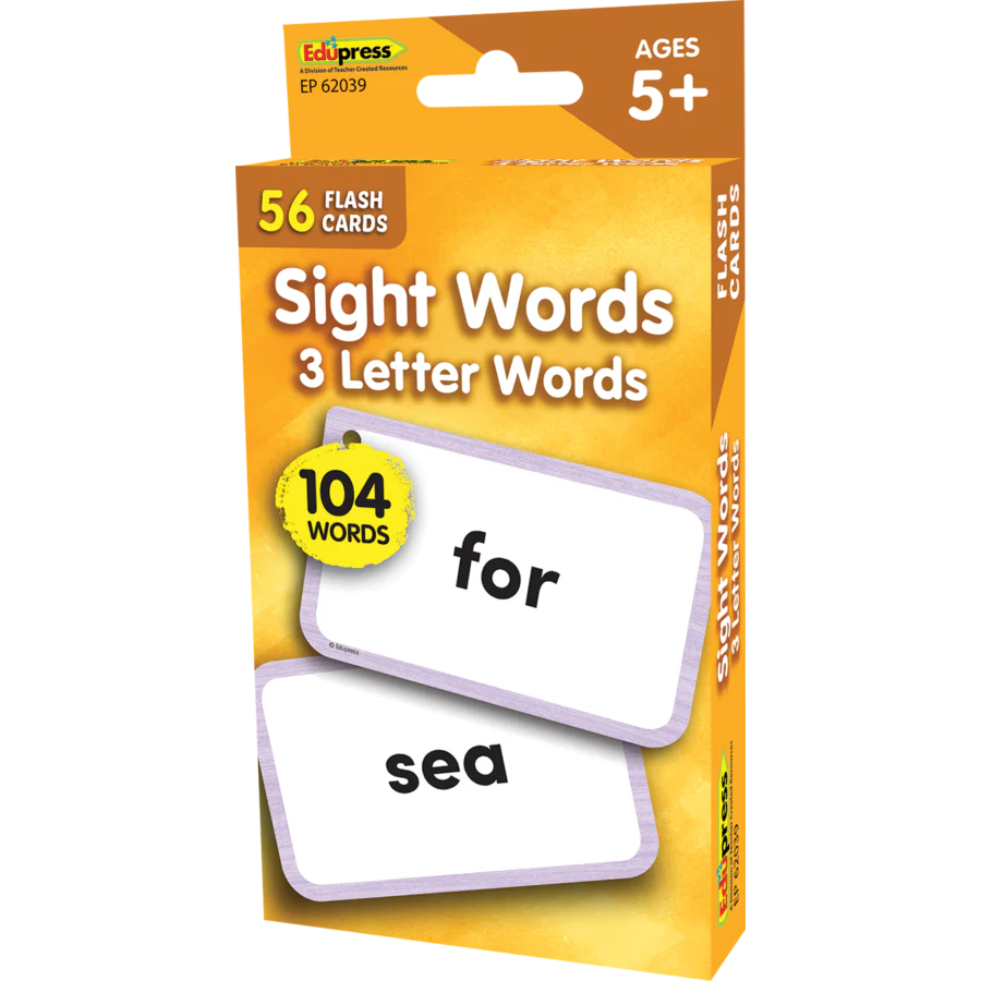 56 FLASH CARDS SIGHT WORDS
