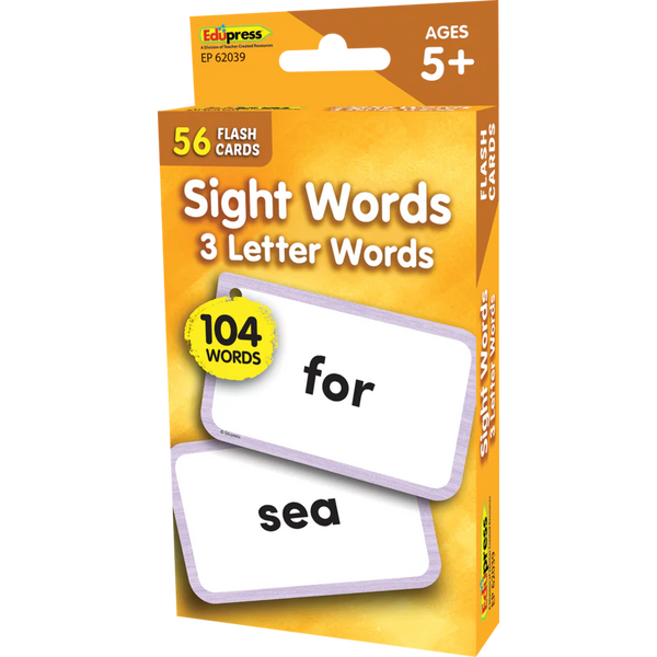 56 FLASH CARDS SIGHT WORDS