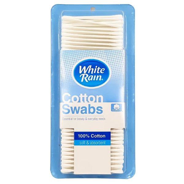 WHITE RAIN COTTON SWABS (200PCS)