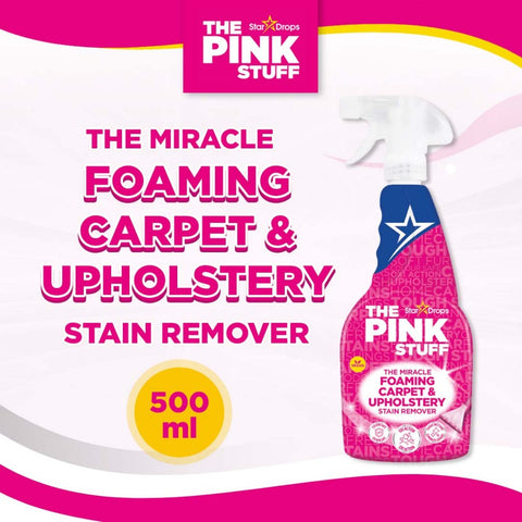 THE PINK STUFF FOAMING CARPET & UPHOLSTERY STAIN REMOVER