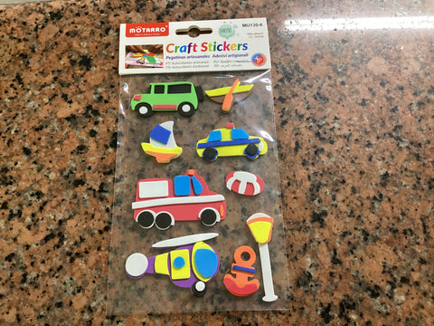 MU130-6 CRAFT STICKERS
