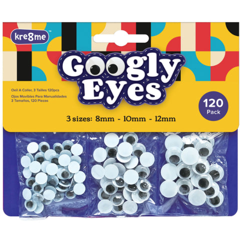 GOOGLY EYES (120PCS)