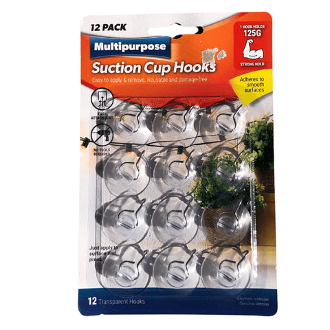 HY0285 SUCTION HOOKS 18PK