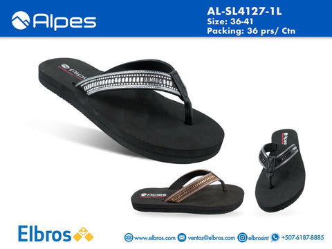 E-AL-SL4127-1L LADIES SLIPPER