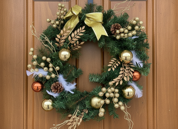 50CM (20”)DECORATIVE CHRISTMAS WREATH