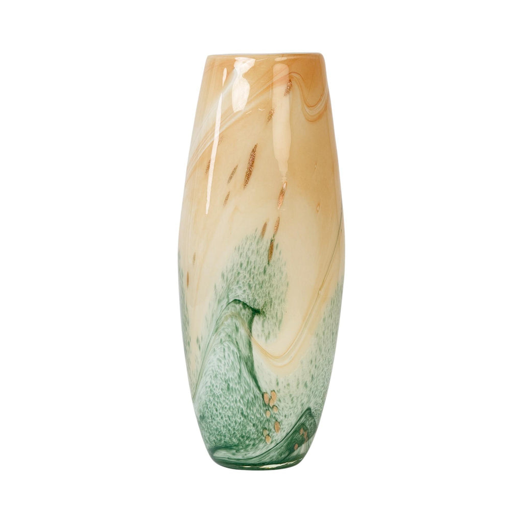 GLASS DECORATIVE VASE