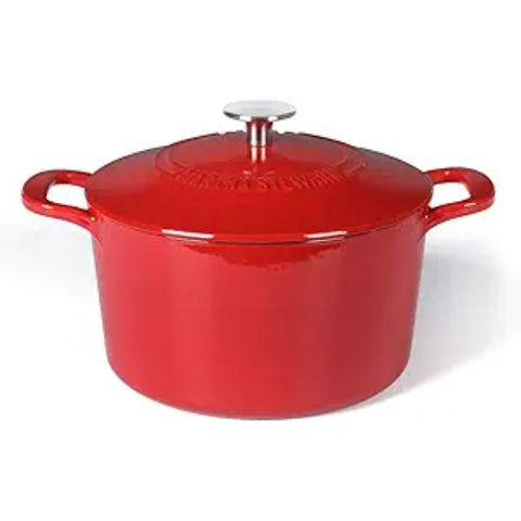 MARTHA STEWART CAST IRON DUTCH POT
