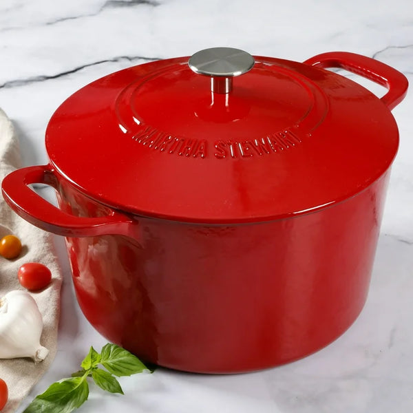 MARTHA STEWART CAST IRON DUTCH POT