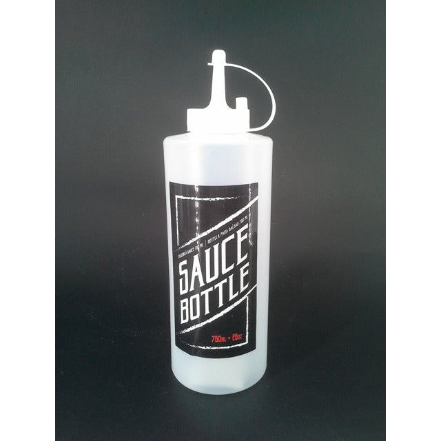 SQUEEZE BOTTLE 750ML CLEAR