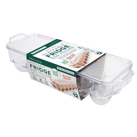 FRIDGE EGG ORGANIZER HOLDS 12