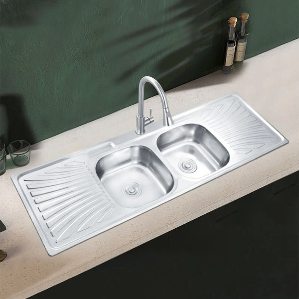 LS-15050D STAINLESS STEEL KITCHEN SINK