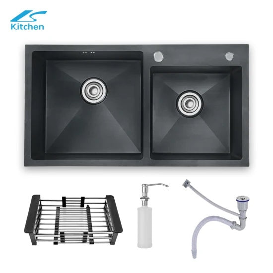 LS-7843DHB STAINLESS STEEL KITCHEN SINK