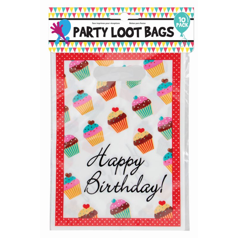 PARTY LOOT BAGS 10PK