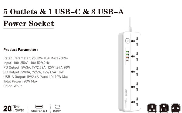 SC5415 POWER SOCKET