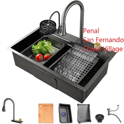 LS-8045FA1-B STAINLESS STEEL KITCHEN SINK