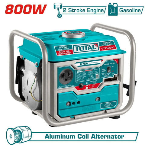 UTP18005 800W GENERATOR. MIX THE FUEL WITH MINERAL OIL