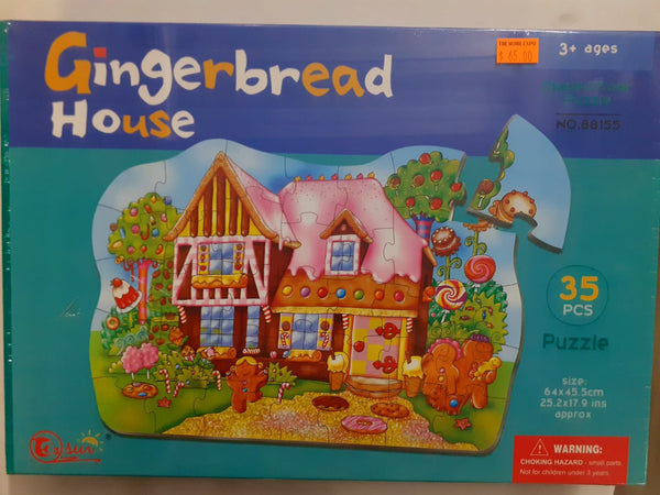 GINGERBREAD HOUSE PUZZLE
