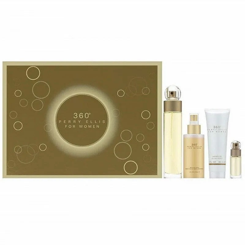 PERRY ELLIS 360 WOMEN 4PC SET