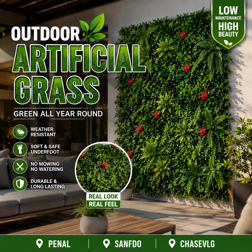 CGUV-013 EXTERIOR FALSE GRASS