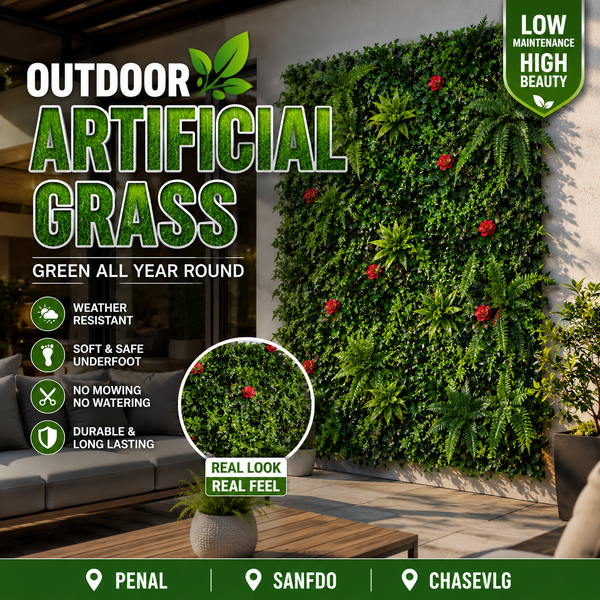 CGUV-013 EXTERIOR FALSE GRASS