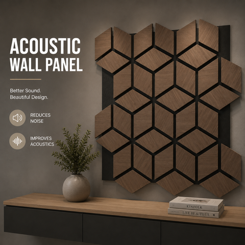 HEXAGON ACOUSTIC WALL PANEL