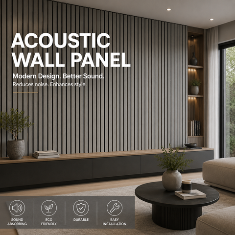 LINEAR ACOUSTIC WALL PANEL
