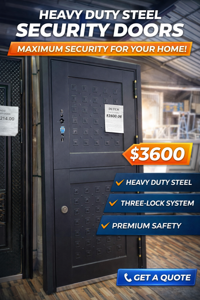 DUTCH SINGLE SECURITY DOOR