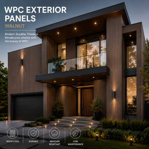 WALNUT WPC OUTDOOR CLADDING