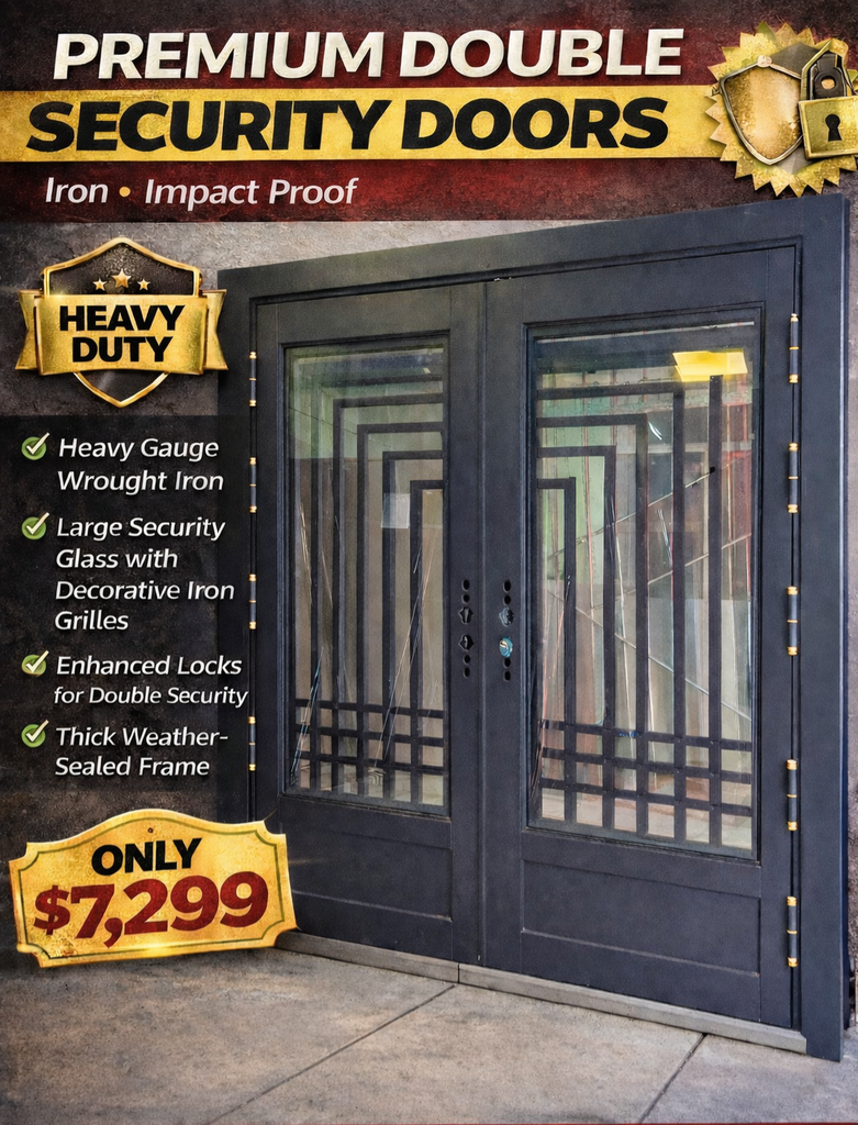D31 DOUBLE SECURITY DOOR