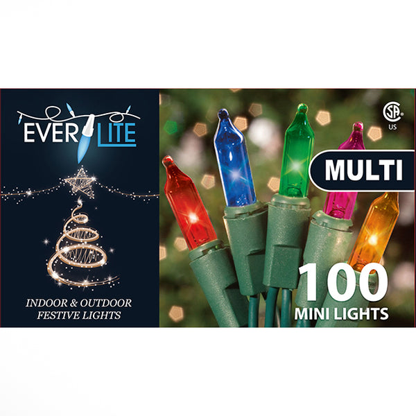 EVERLITE MULTI COLORED MINI LIGHTS