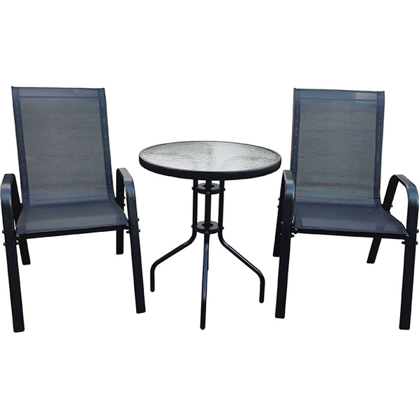 HOME ACCENTS 3PC BISTRO SET TEXTALINE